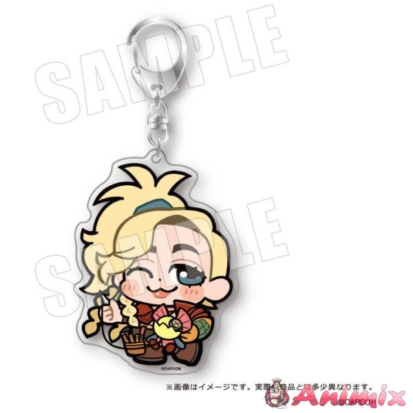 Monster Hunter Wilds x Bukubu: Large Acrylic Keychain 04. Gemma
