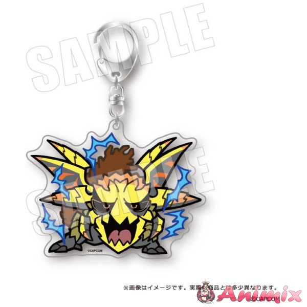 Monster Hunter Wilds x Bukubu: Large Acrylic Keychain 12. Le Dou
