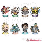 Monster Hunter Wilds x Bukubu: Small Acrylic Stand Vol.2: 1Box (8pcs)