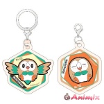 Pokemon: Acrylic Marker Charm Set Vol.4 Rowlet