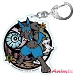 Pokemon Kirie Series Acrylic Keychain Lucario (Reissue)