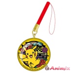 Pokemon Kirie Series Glass Netsuke Pikachu (Reissue)