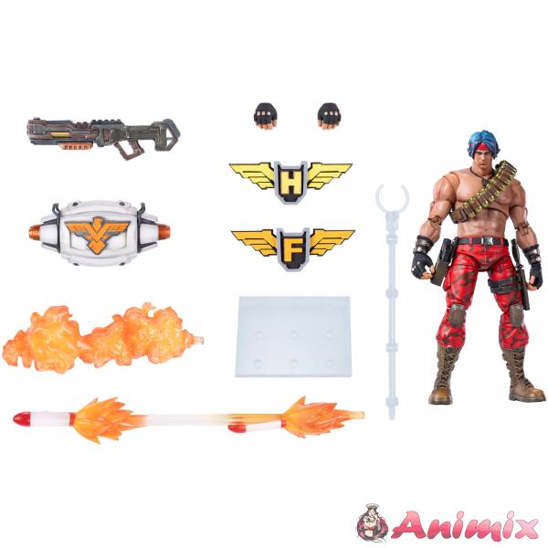 1/12 Contra Operation Garga Exquisite Basic Action Figure Lance Bean