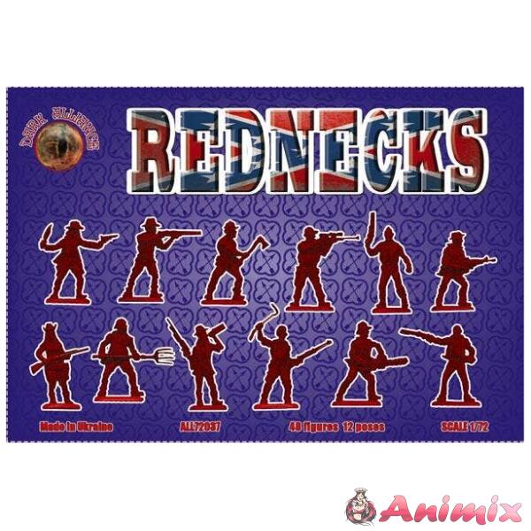 1/72 Rednecks (48 figures 12 poses)