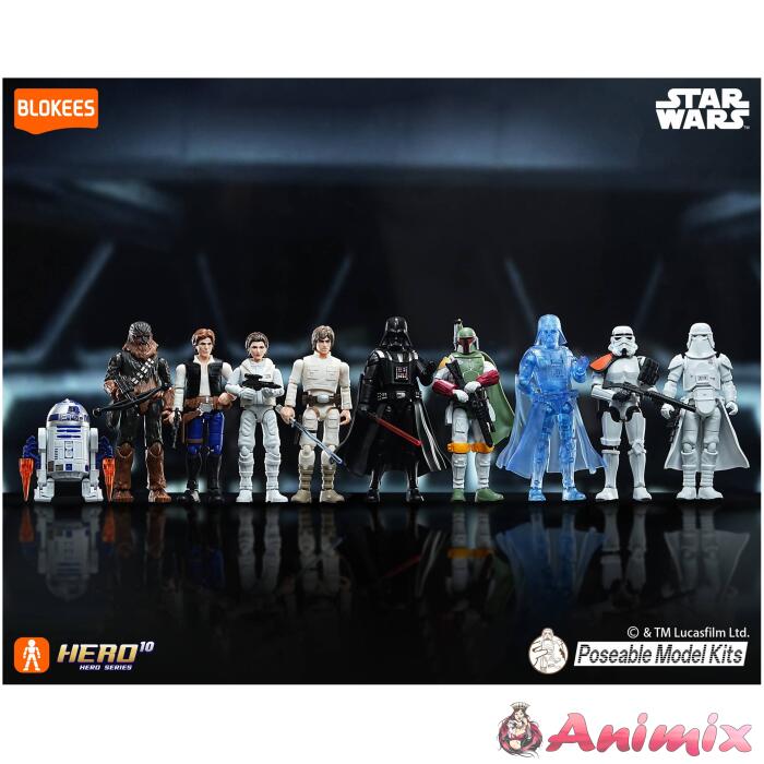 Blokees Star Wars GV02 The Mandalorian Series: 1Box (9pcs) Blokees Star Wars GV02 The Mandalorian Series: 1Box (9pcs)