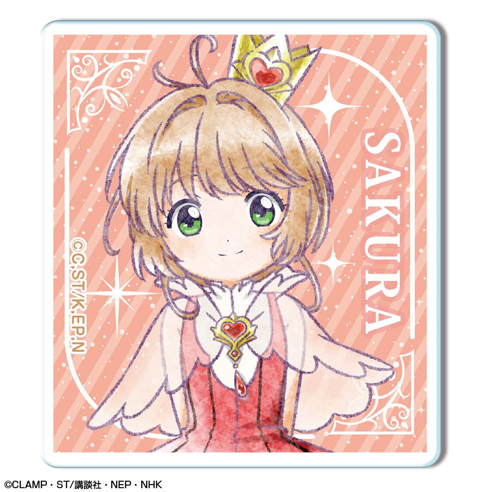 Cardcaptor Sakura Clear Card Edition Acrylic Badge Design 03 (Kinomoto Sakura/C)