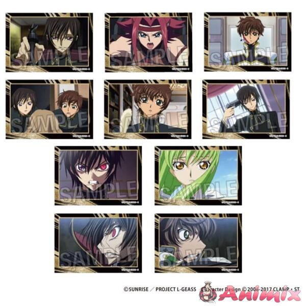Code Geass Lelouch of the Rebellion Trading Stand Panel: 1Box (10pcs)