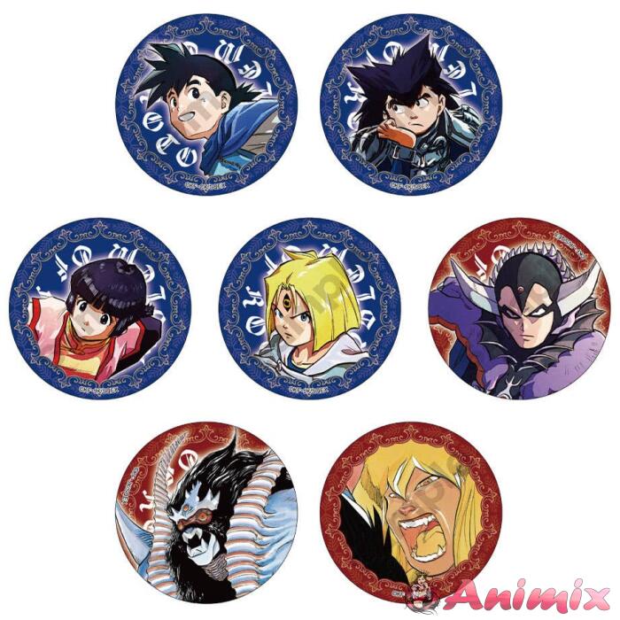 Dragon Quest Biography: Emblem of Roto: Can Badge 1Box 7pcs Dragon Quest Biography: Emblem of Roto: Can Badge 1Box 7pcs