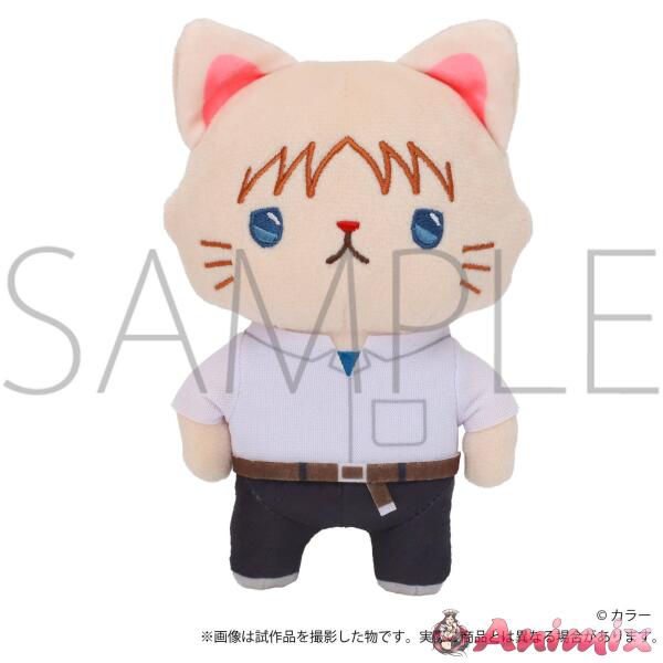 Evangelion New Theatrical Version WithCAT Plush Keychain With Eye Mask / Shinji Ikari