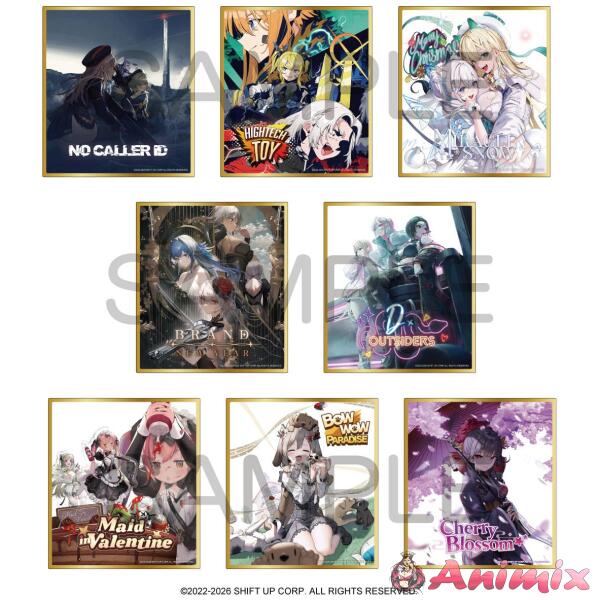Goddess of Victory: Nikke: The Archive Record Vol.1 Acrylic Clear Shikishi: 1Box (8pcs)