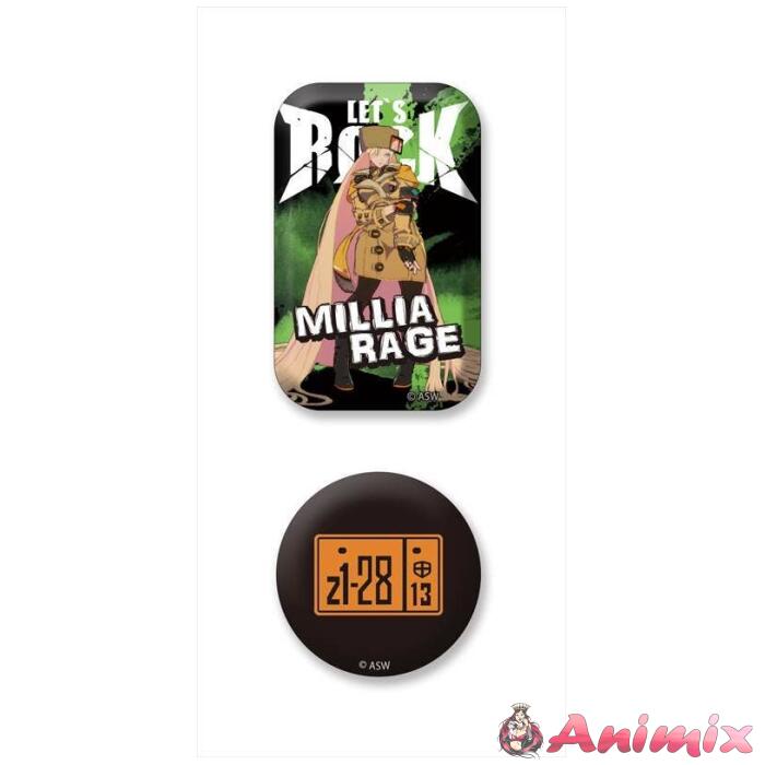 Guilty Gear Strive: Can Badge Set 08. Millia Guilty Gear Strive: Can Badge Set 08. Millia