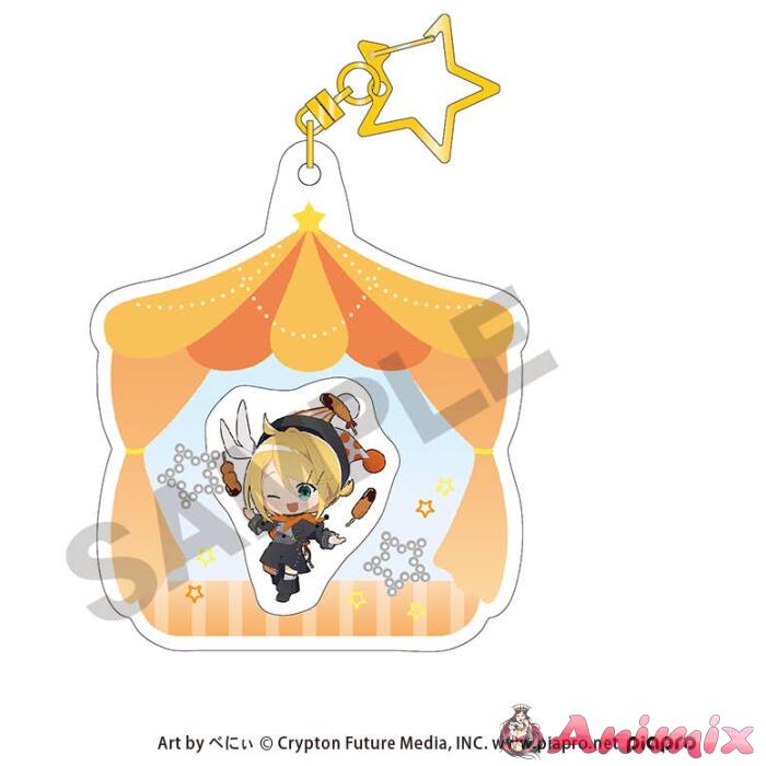 Hatsune Miku: Air-In Keychain Kagamine Rin Black Circus Mini Character Hatsune Miku: Air-In Keychain Kagamine Rin Black Circus Mini Character