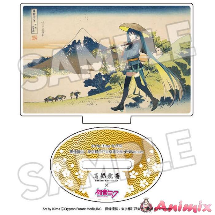 Katsushika Hokusai x Hatsune Miku Acrylic Stand: 1Box (8pcs) - Image 7