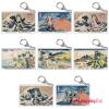 Katsushika Hokusai x Hatsune Miku Clear Acrylic Keychain: 1Box (8pcs)