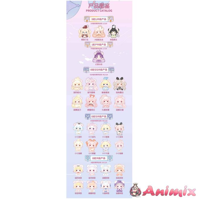 MIMIA Crystal Palace Series Trading Figure 1Box 10pcs MIMIA Crystal Palace Series Trading Figure 1Box 10pcs