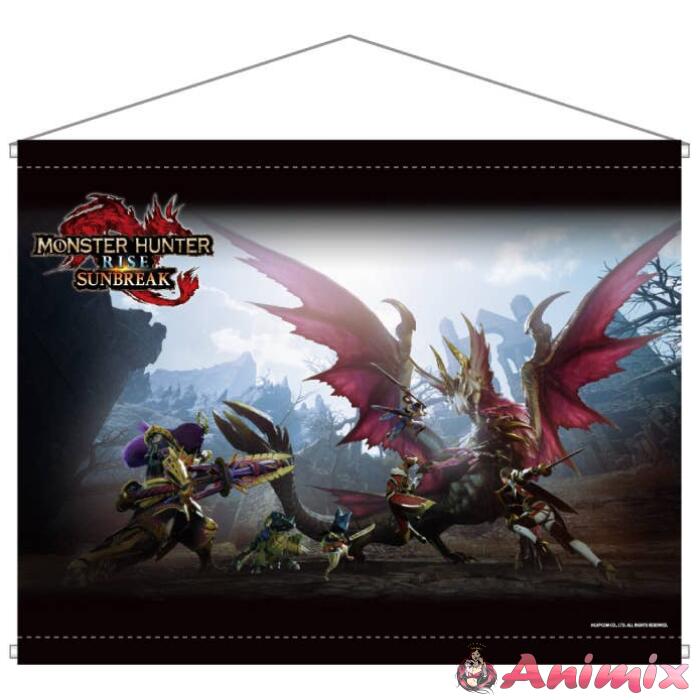 Monster Hunter Rise: Sunbreak B2 Tapestry 3. Main Visual Monster Hunter Rise: Sunbreak B2 Tapestry 3. Main Visual