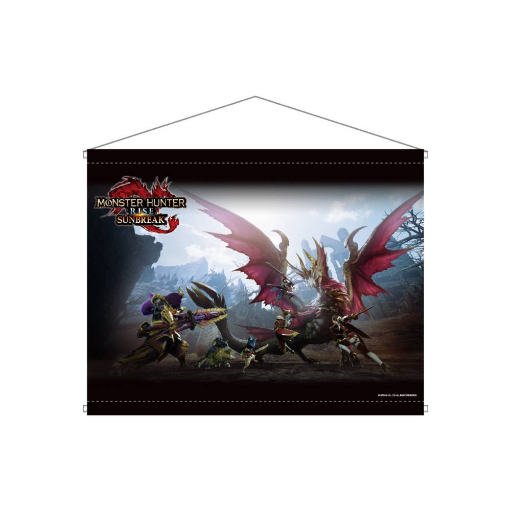 Monster Hunter Rise: Sunbreak B2 Tapestry 3. Main Visual