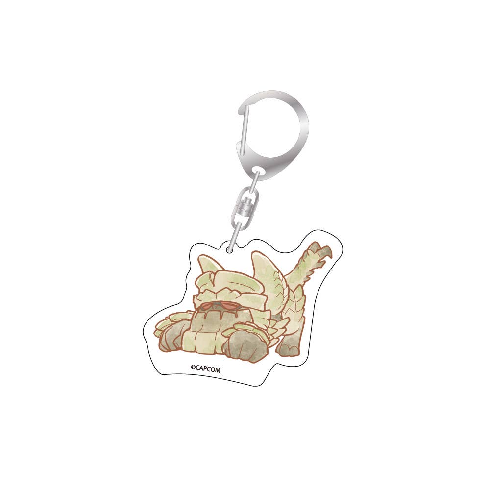 Monster Hunter Rise: Sunbreak Deformed Acrylic Keychain 4. Garangorm
