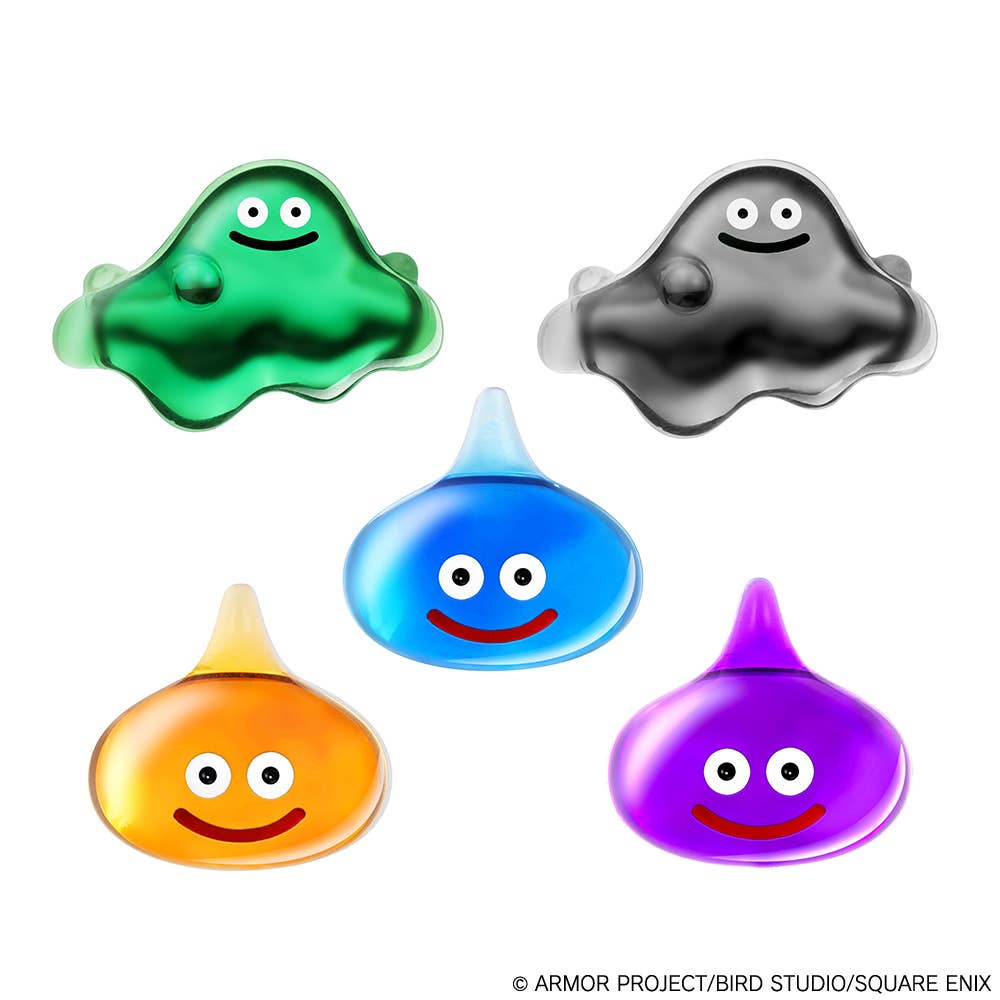 Smile Slime Acrylic Clear Magnet Stray Metal Has Appeared! (Set of 5)