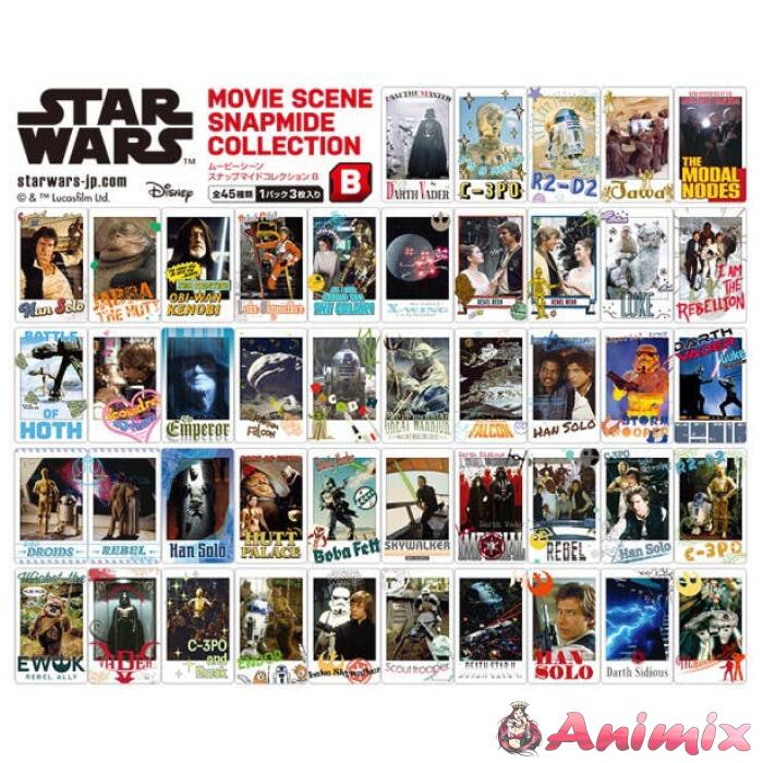 Star Wars: Movie Scene Snapshot Collection B 1 Box 15pcs Star Wars: Movie Scene Snapshot Collection B 1 Box 15pcs