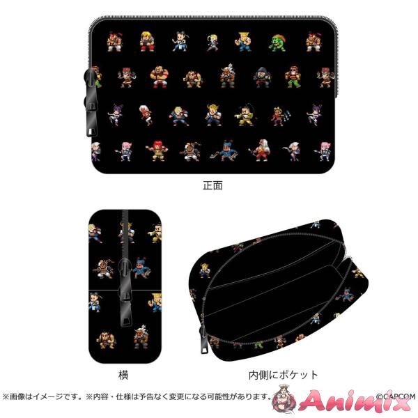 Street Fighter 6 Pixel Art Pouch