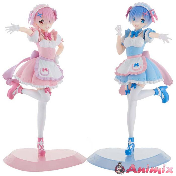 TENITOL Yumekawa Maid Rem & Ram: Set With Bonus (Re:Zero Starting Life in Another World) TENITOL Yumekawa Maid Rem & Ram: Set With Bonus (Re:Zero Starting Life in Another World)