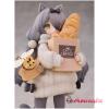 Tea Time Cats Scene: Meow Town Bakery Clerk & Customer Set - Image 4