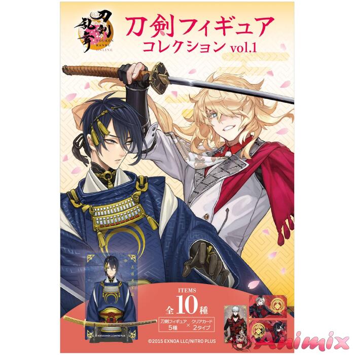 Touken Ranbu ONLINE Sword Figure Collection 1Box 10pcs Touken Ranbu ONLINE Sword Figure Collection 1Box 10pcs