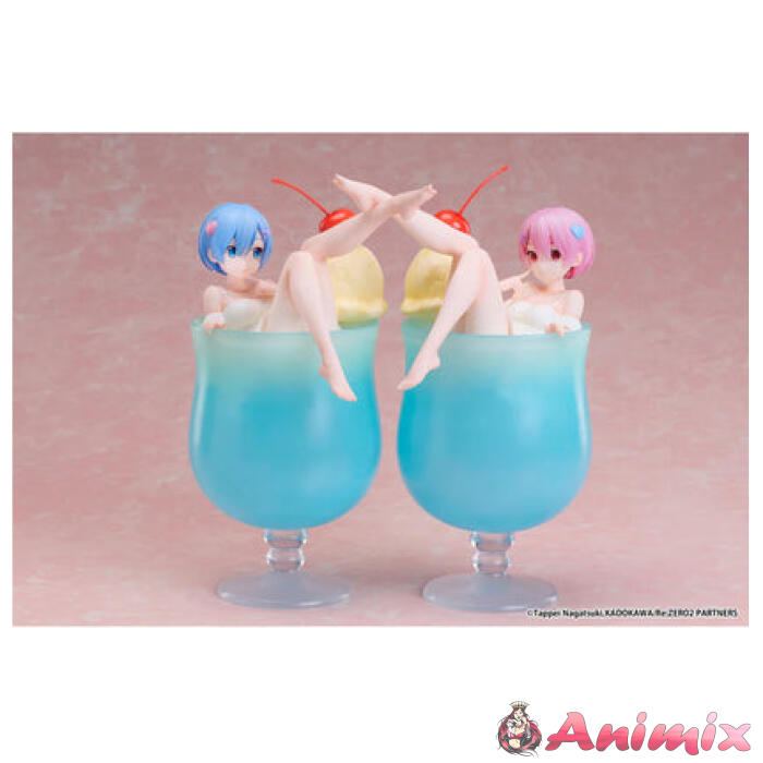 4582705283453_3_720x_43bea4d4-a9cb-4378-bca6-50e7bbf19523 Re:ZERO - Rem & Ram Cream Soda 1/7 Scale Figure Set - Image 1