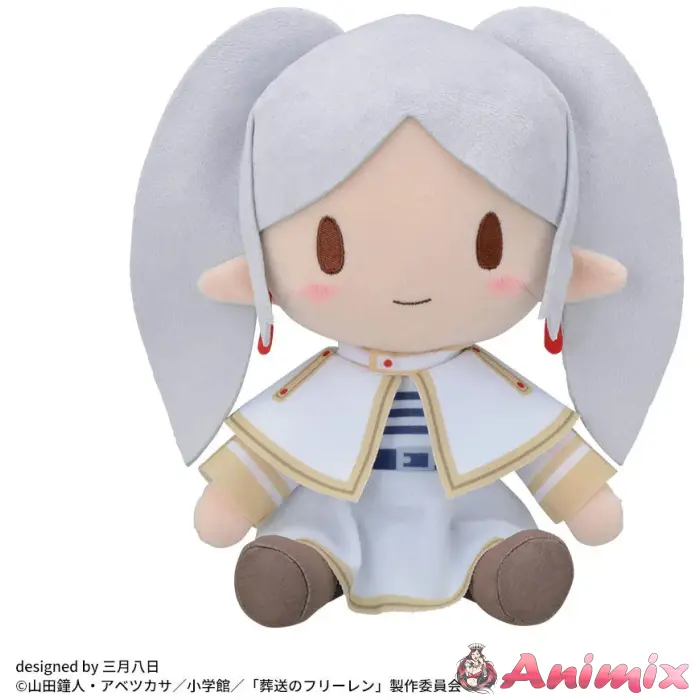 B122006_02 Frieren: Beyond Journey's End - fuwa petit M Plush - Frieren - Image 1