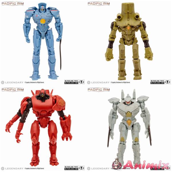 (Limited distribution) Pacific Rim / 4 inch Action Figure Jaeger series: Set of 4