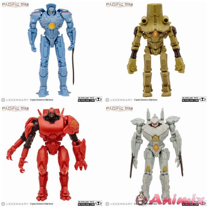(Limited distribution) Pacific Rim / 4 inch Action Figure Jaeger series: Set of 4 (Limited distribution) Pacific Rim / 4 inch Action Figure Jaeger series: Set of 4
