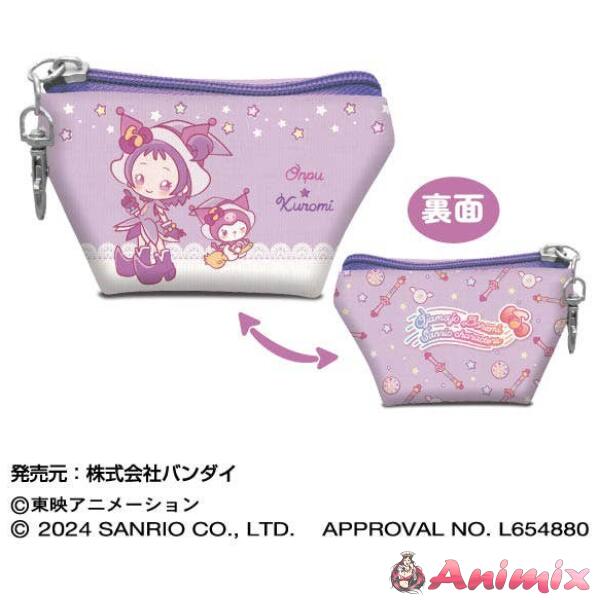 Ojamajo Doremi x Sanrio Characters: Earphone Pouch 04 Onpu x Kuromi