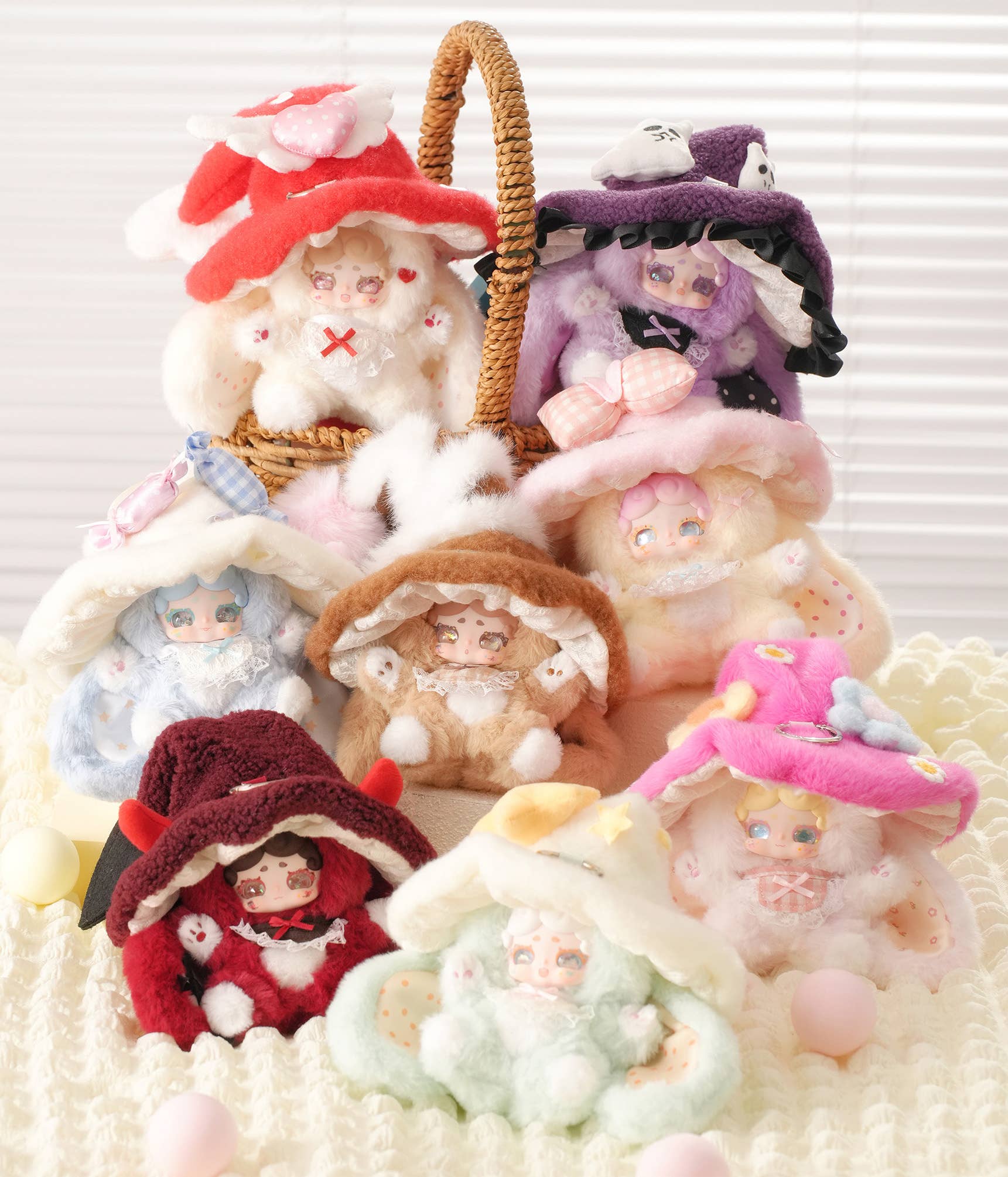 The Witch's Letter Series Plush Blind Box 1Box 6pcs