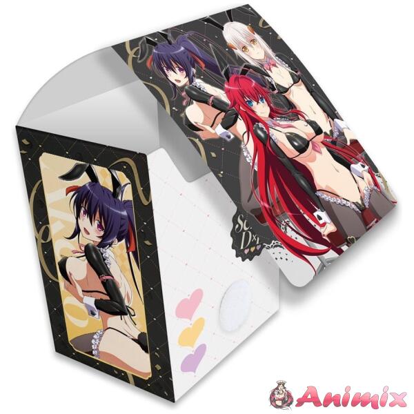 High School DxD HERO Original Illustration Deck Case (Reverse Bunny (Black))