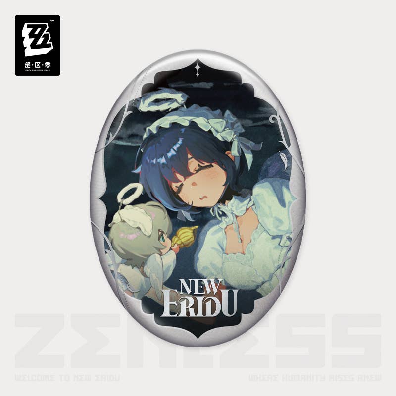 Zenless Zone Zero: Concerto Wave Series Can Badge - Late-Blooming Wave Flowers - Rin