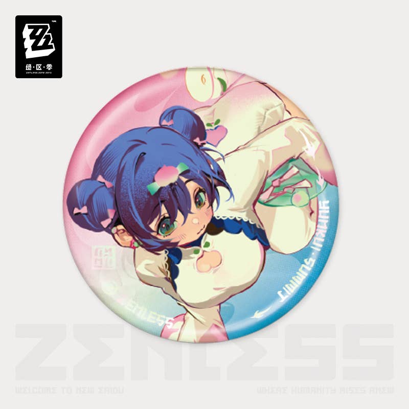 Zenless Zone Zero: Concerto Wave Series Can Badge - Where the Clouds and Mist End Up - Rin