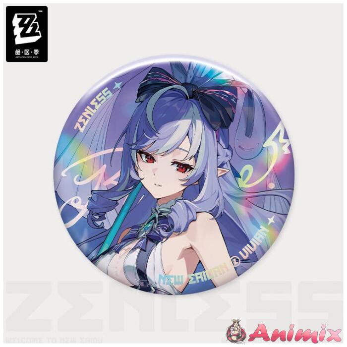 Zenless Zone Zero: Ellie City Style Series Third Edition Can Badge Vivian Iris Blooms by the Water's Edge Zenless Zone Zero: Ellie City Style Series Third Edition Can Badge Vivian Iris Blooms by the Water's Edge